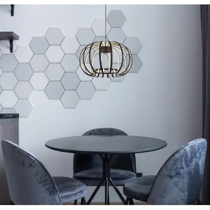 Globo - dimmbare LED-Pendelleuchte an Kabel LED/40W/230V 3000K schwarz