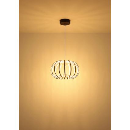 Globo - dimmbare LED-Pendelleuchte an Kabel LED/40W/230V 3000K schwarz
