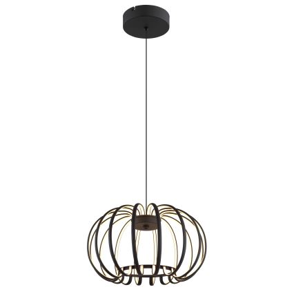 Globo - dimmbare LED-Pendelleuchte an Kabel LED/40W/230V 3000K schwarz