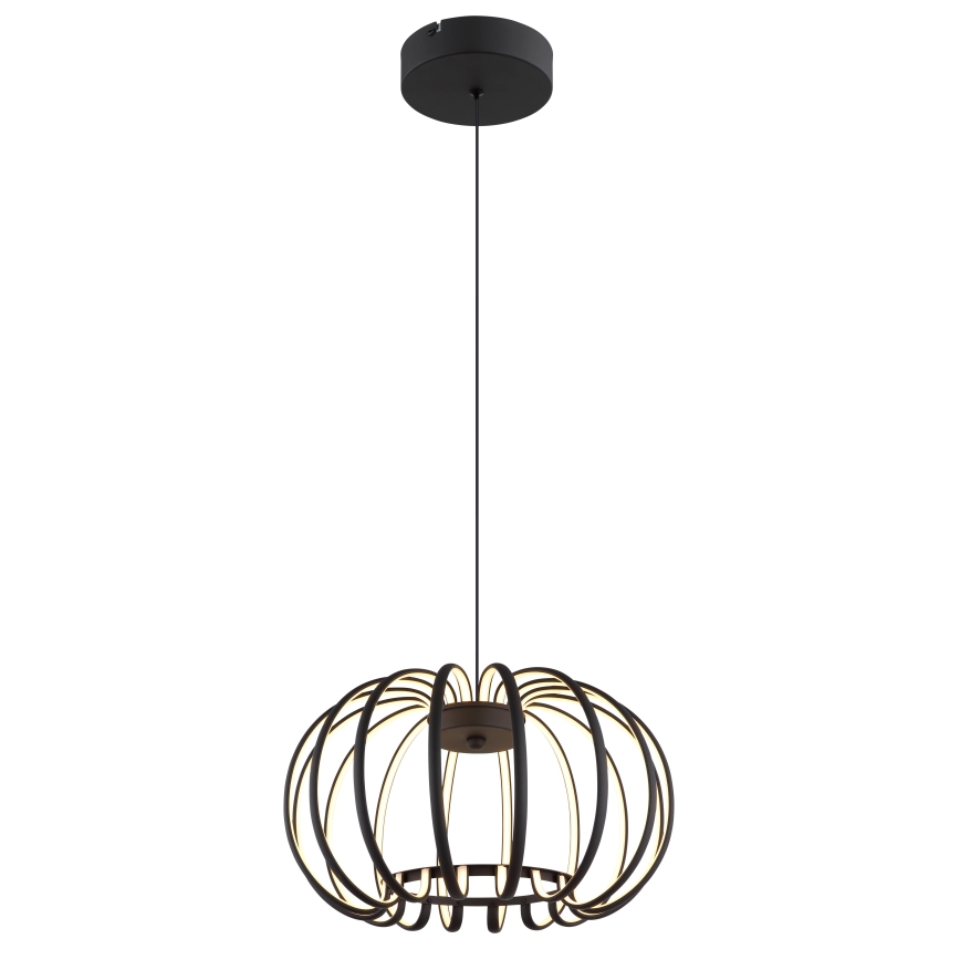 Globo - dimmbare LED-Pendelleuchte an Kabel LED/40W/230V 3000K schwarz