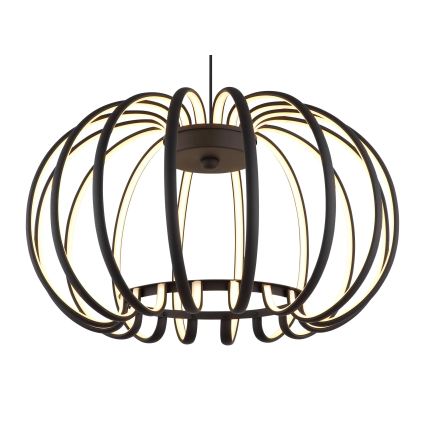 Globo - dimmbare LED-Pendelleuchte an Kabel LED/40W/230V 3000K schwarz