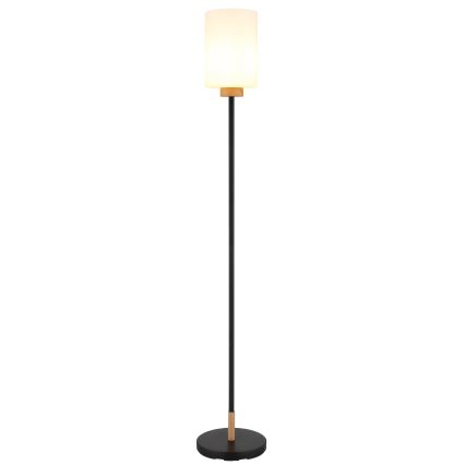 Globo - Stehleuchte 1xE27/60W/230V schwarz/weiß