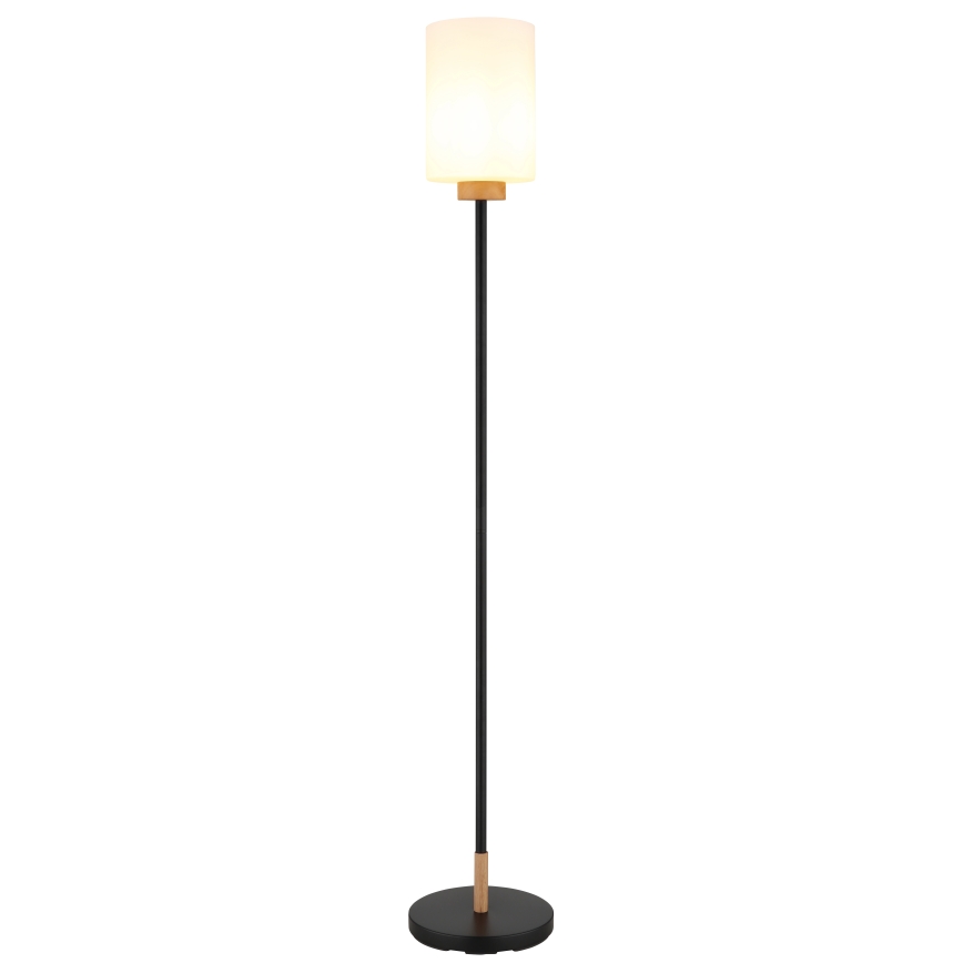 Globo - Stehleuchte 1xE27/60W/230V schwarz/weiß