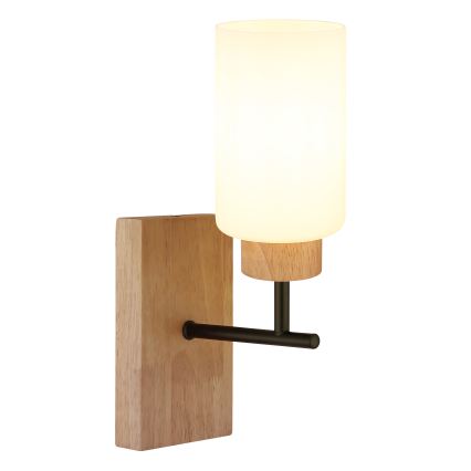 Globo - Wandleuchte 1xE27/60W/230V beige/weiß