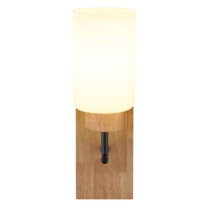 Globo - Wandleuchte 1xE27/60W/230V beige/weiß