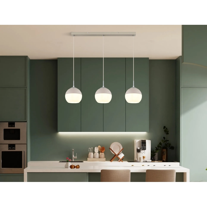 Globo - Pendelleuchte an Kabel 3xE27/60W/230V