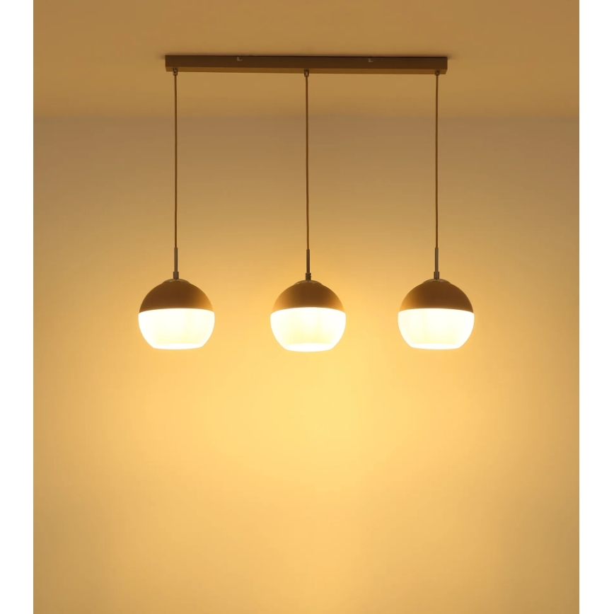 Globo - Pendelleuchte an Kabel 3xE27/60W/230V