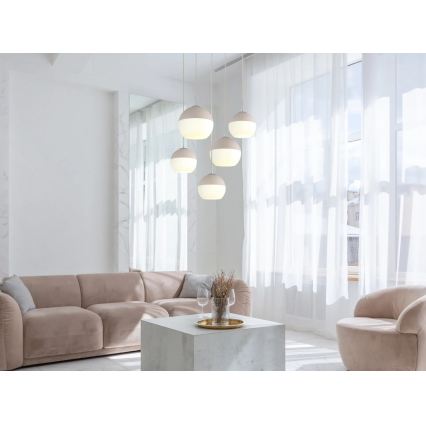 Globo - Pendelleuchte mit Kabel 5xE27/60W/230V