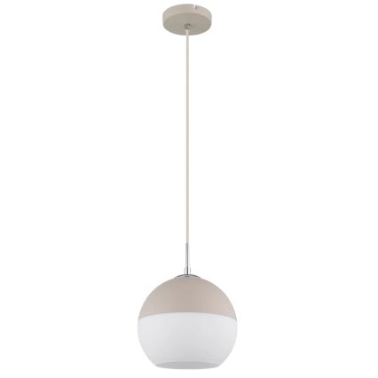 Globo - Pendelleuchte mit Kabel 1xE27/60W/230V, Durchmesser 25 cm