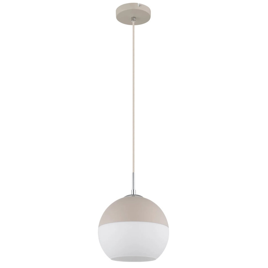 Globo - Pendelleuchte mit Kabel 1xE27/60W/230V, Durchmesser 25 cm