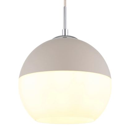 Globo - Pendelleuchte mit Kabel 1xE27/60W/230V, Durchmesser 25 cm