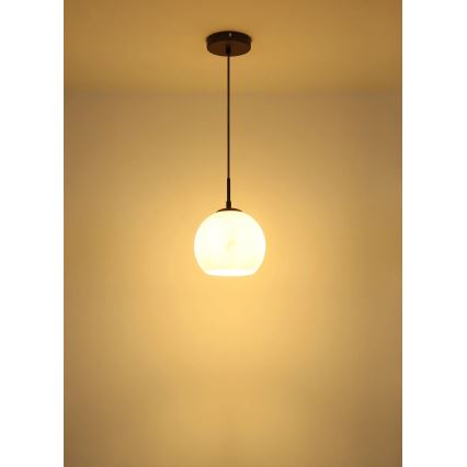 Globo - Pendelleuchte an Kabel 1xE27/60W/230V Ø 20 cm