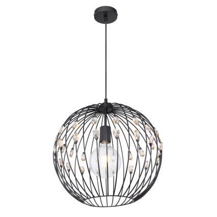 Globo - Pendelleuchte an Kabel 1xE27/60W/230V Ø 40 cm