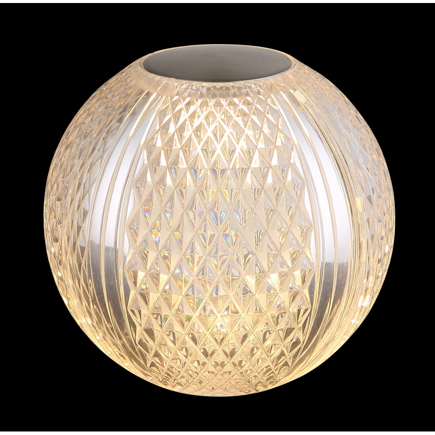 Globo - Dimmbare LED-Tischleuchte mit Touch-Funktion LED/2W/5V 1200 mAh USB klar