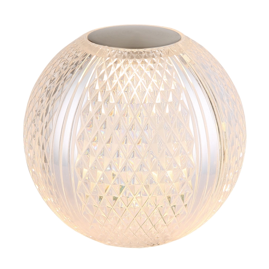 Globo - Dimmbare LED-Tischleuchte mit Touch-Funktion LED/2W/5V 1200 mAh USB klar