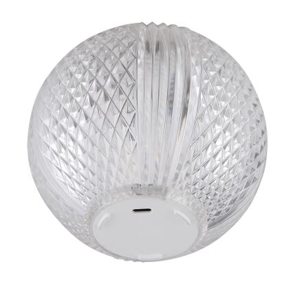 Globo - Dimmbare LED-Tischleuchte mit Touch-Funktion LED/2W/5V 1200 mAh USB klar