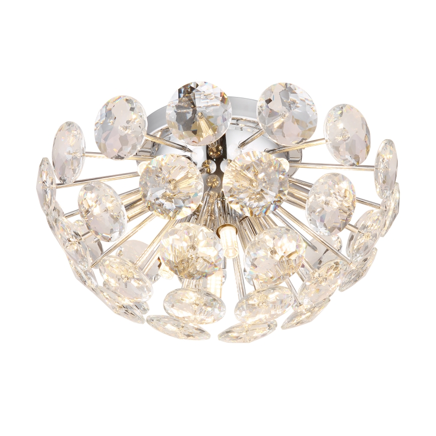 Globo - Deckenleuchte 10xG9/7W/230V glänzendes Chrom d 39 cm