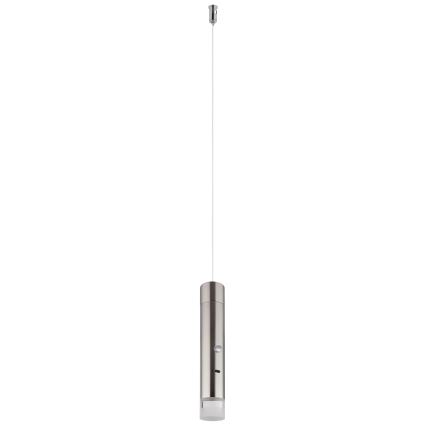 Globo - LED-dimmbare Touch-Akkuleuchte 2-in-1 LED/2W/230/5V mattchrom