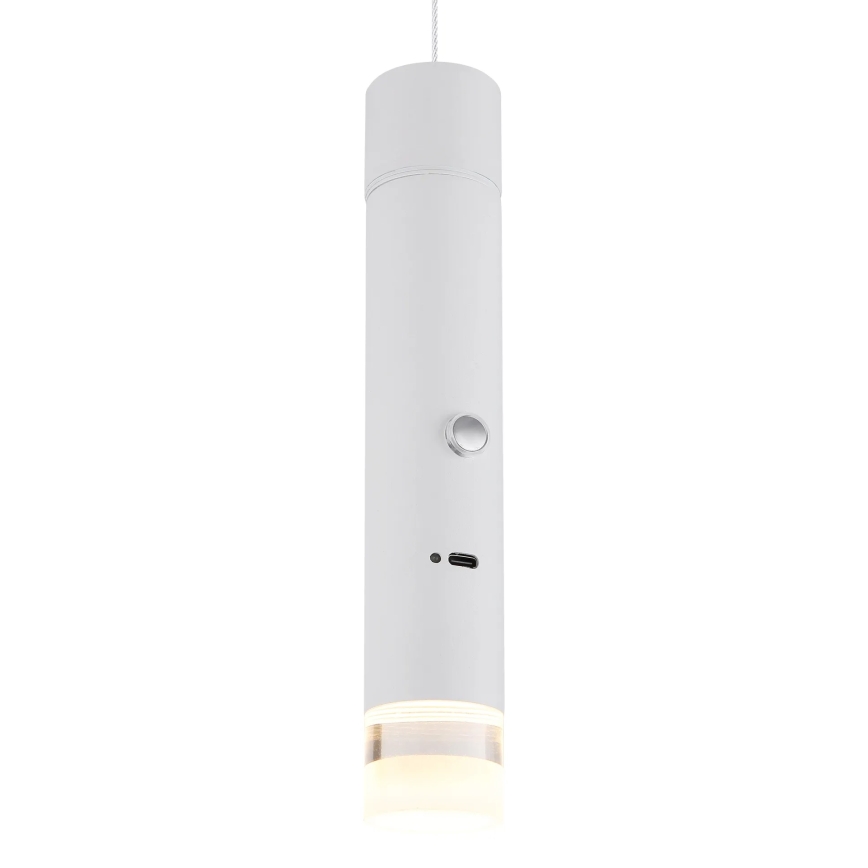 Globo - LED-dimmbare Touch-Ladeleuchte 2in1 LED/2W/230/5V weiß