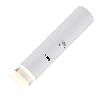 Globo - LED-dimmbare Touch-Ladeleuchte 2in1 LED/2W/230/5V weiß