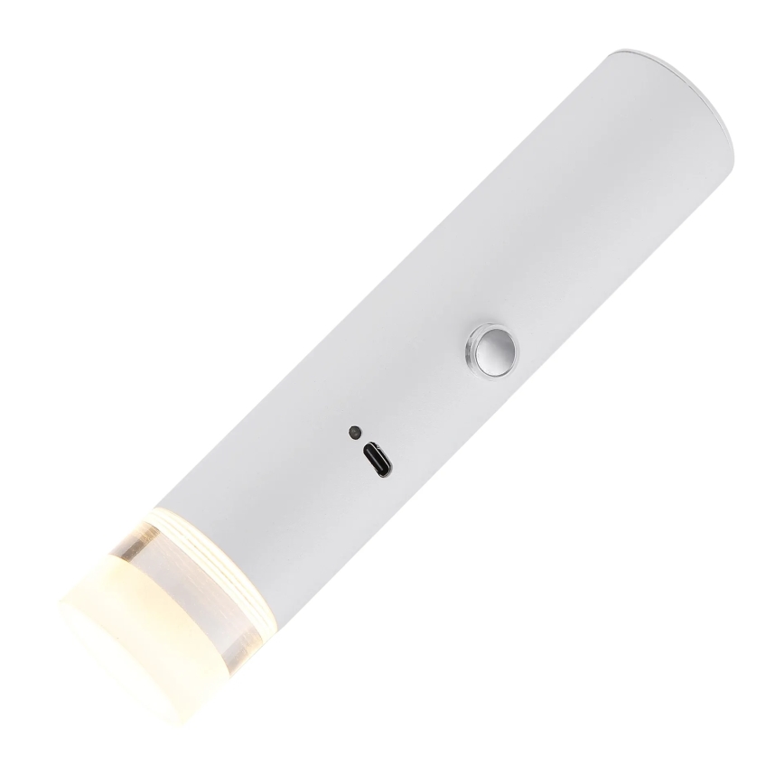 Globo - LED-dimmbare Touch-Ladeleuchte 2in1 LED/2W/230/5V weiß