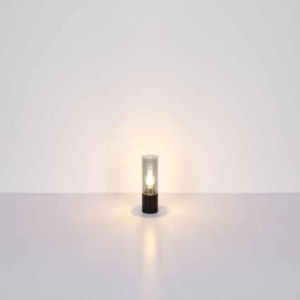 Globo - Touch-Tischlampe 1xE27/25W/230V Ø 9 cm schwarz