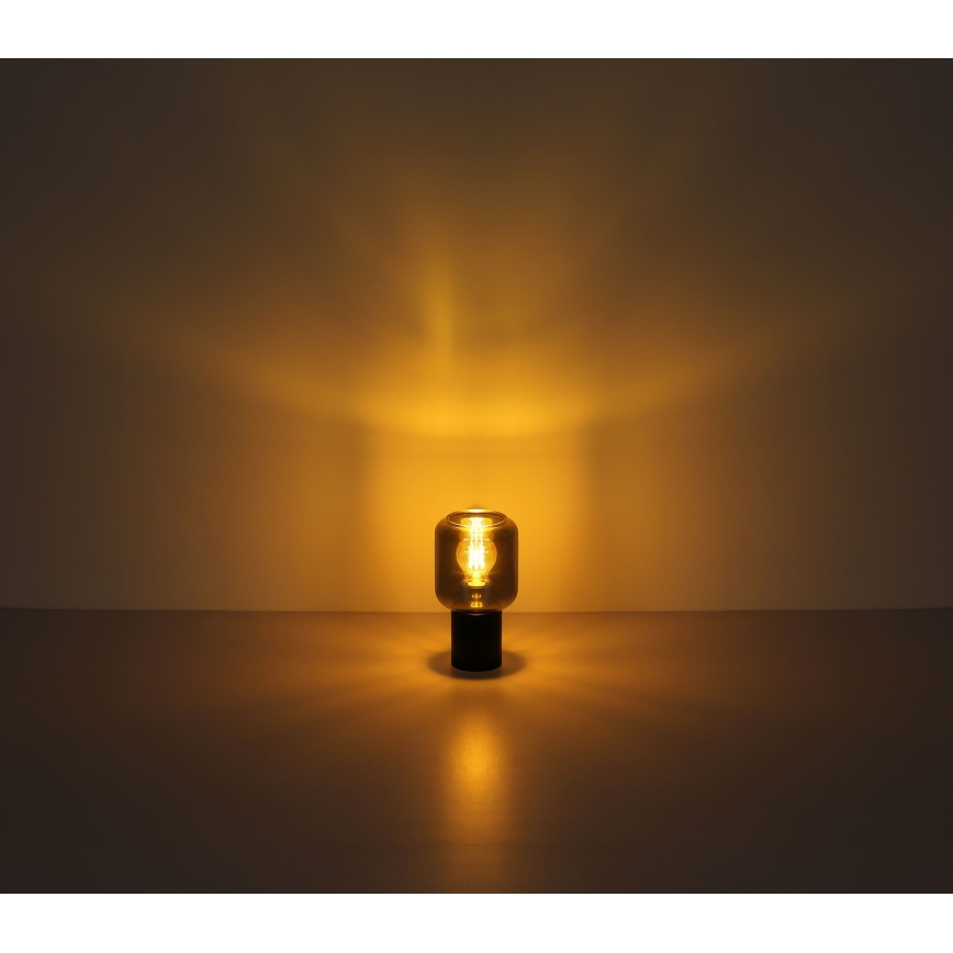 Globo - Tischlampe 1xE27/40W/230V schwarz