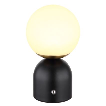 Globo - Dimmbare LED-Tischleuchte mit Touch-Funktion LED/2W/5V 2700/4000/65000K 1800 mAh schwarz