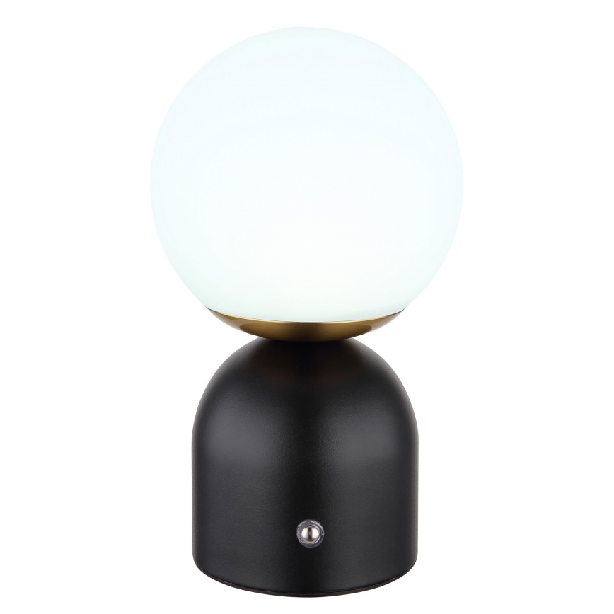 Globo - Dimmbare LED-Tischleuchte mit Touch-Funktion LED/2W/5V 2700/4000/65000K 1800 mAh schwarz