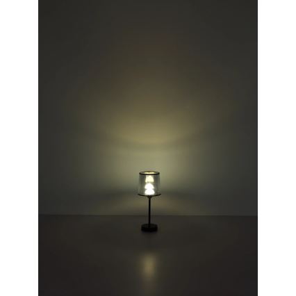 Globo - LED Dimm- und aufladbare Tischleuchte mit Touch-Funktion LED/2,5W/3,7V 2700/4000/6500K 1800 mAh schwarz