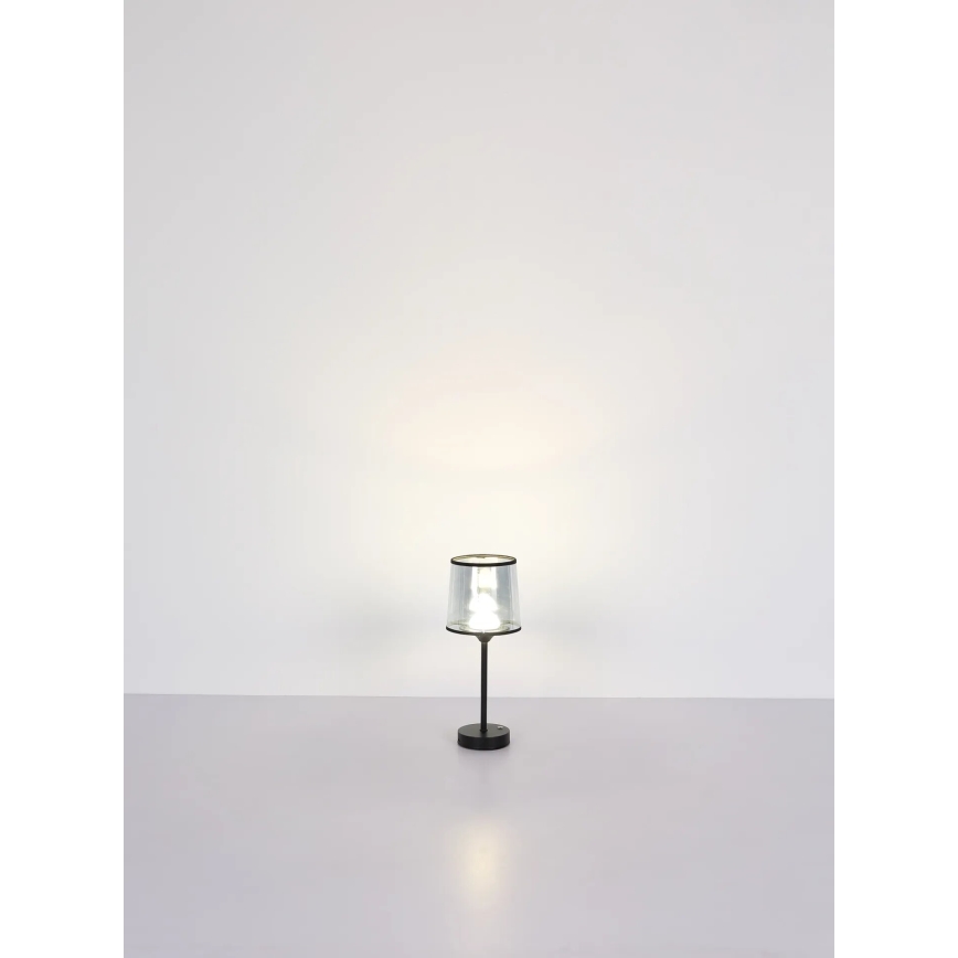 Globo - LED Dimm- und aufladbare Tischleuchte mit Touch-Funktion LED/2,5W/3,7V 2700/4000/6500K 1800 mAh schwarz