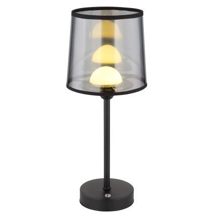Globo - LED Dimm- und aufladbare Tischleuchte mit Touch-Funktion LED/2,5W/3,7V 2700/4000/6500K 1800 mAh schwarz