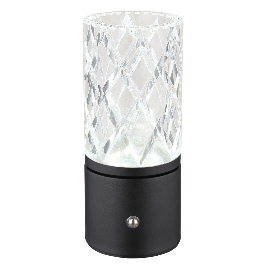 Globo - Dimmbare LED-Tischleuchte mit Touch-Funktion LED/2,5W/3,7V 2700K/4000K/6500K 1800 mAh USB schwarz