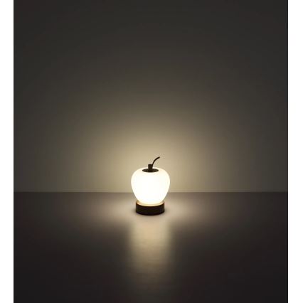 Globo - Dimmbare LED-Tischleuchte mit Touch-Funktion LED/2W/3,7V 2700K/4000K/6500K 1200 mAh USB braun