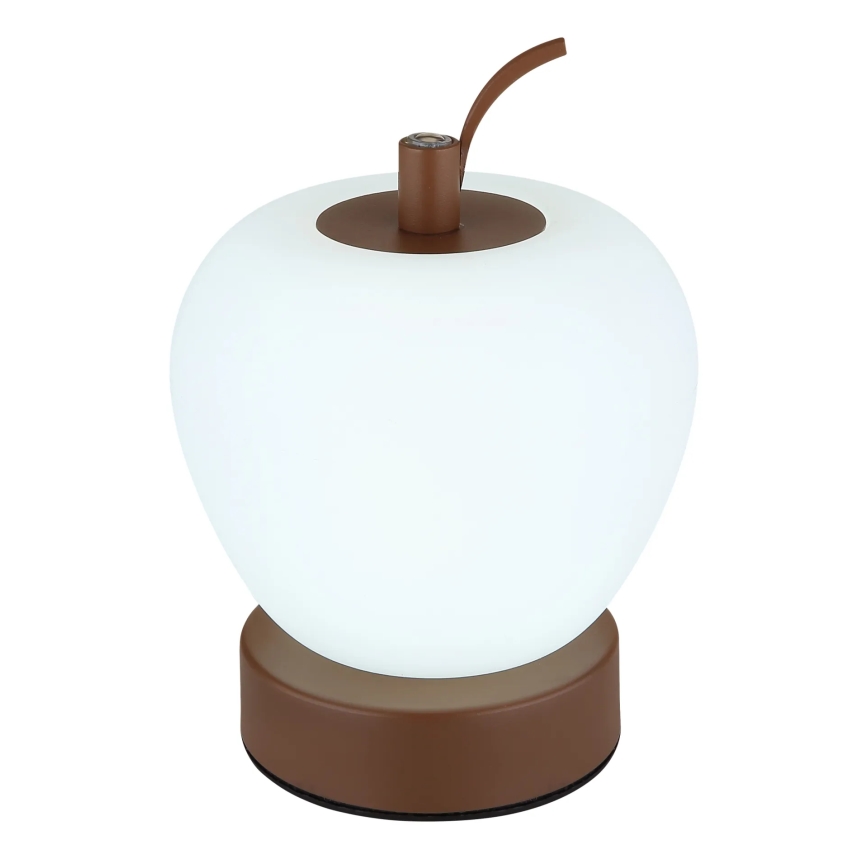 Globo - Dimmbare LED-Tischleuchte mit Touch-Funktion LED/2W/3,7V 2700K/4000K/6500K 1200 mAh USB braun