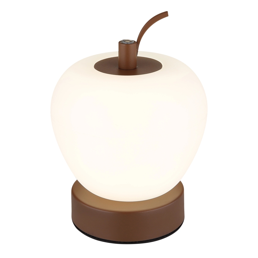 Globo - Dimmbare LED-Tischleuchte mit Touch-Funktion LED/2W/3,7V 2700K/4000K/6500K 1200 mAh USB braun