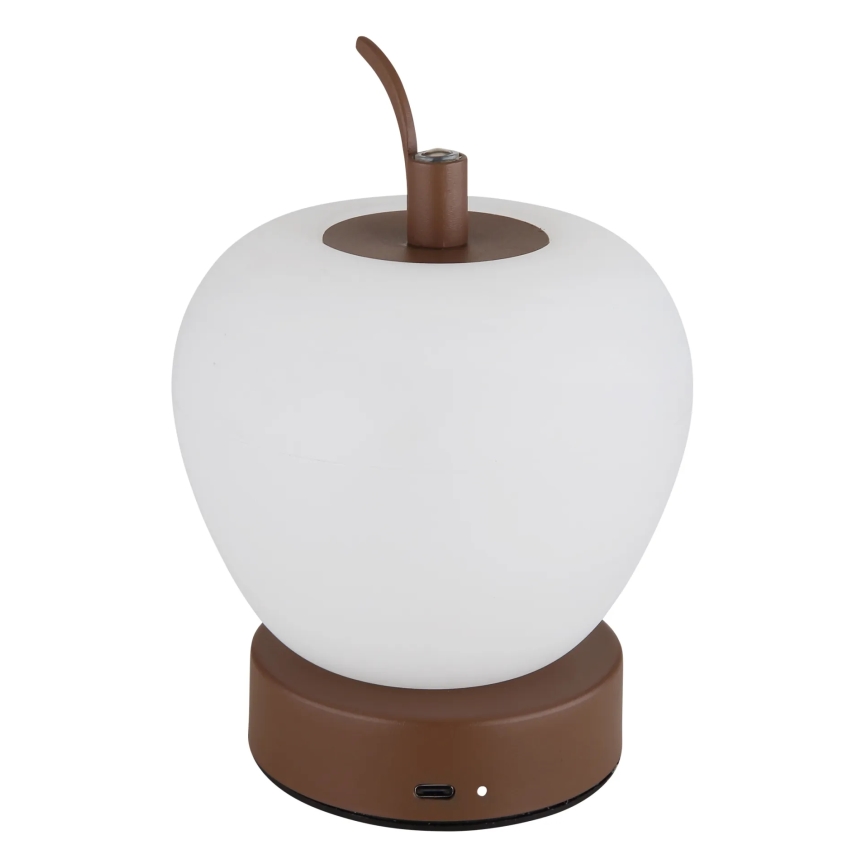 Globo - Dimmbare LED-Tischleuchte mit Touch-Funktion LED/2W/3,7V 2700K/4000K/6500K 1200 mAh USB braun