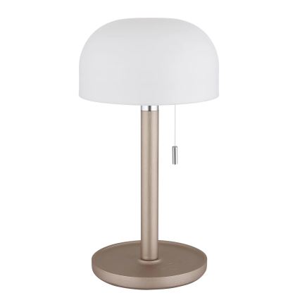 Globo - Aufladbare LED-Tischleuchte LED/1,5W/3,7V 3000/4200/6000K 1800mAh braun