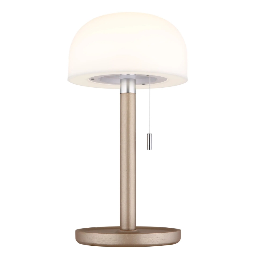 Globo - Aufladbare LED-Tischleuchte LED/1,5W/3,7V 3000/4200/6000K 1800mAh braun