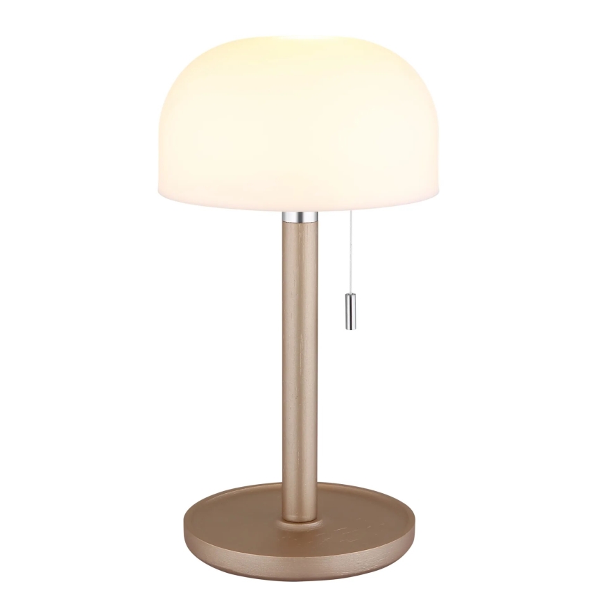 Globo - Aufladbare LED-Tischleuchte LED/1,5W/3,7V 3000/4200/6000K 1800mAh braun