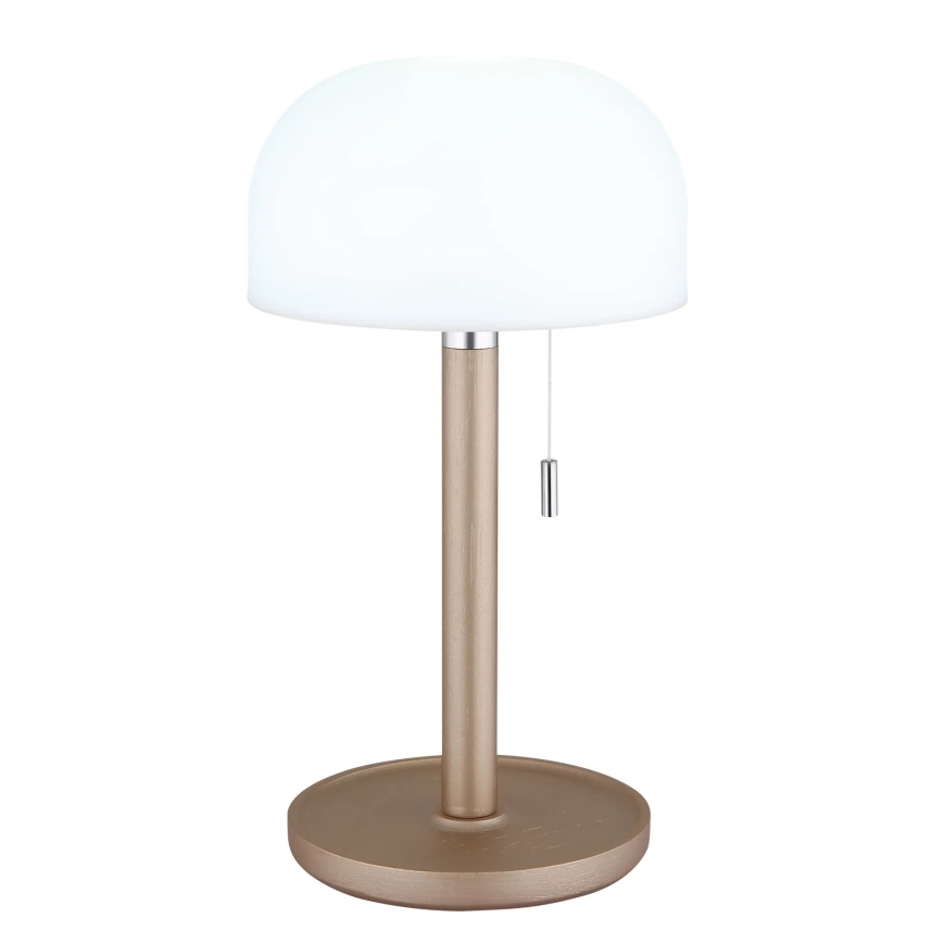 Globo - Aufladbare LED-Tischleuchte LED/1,5W/3,7V 3000/4200/6000K 1800mAh braun