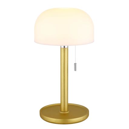 Globo - Aufladbare LED-Tischleuchte LED/1,5W/3,7V 3000/4200/6000K 1800mAh Messing