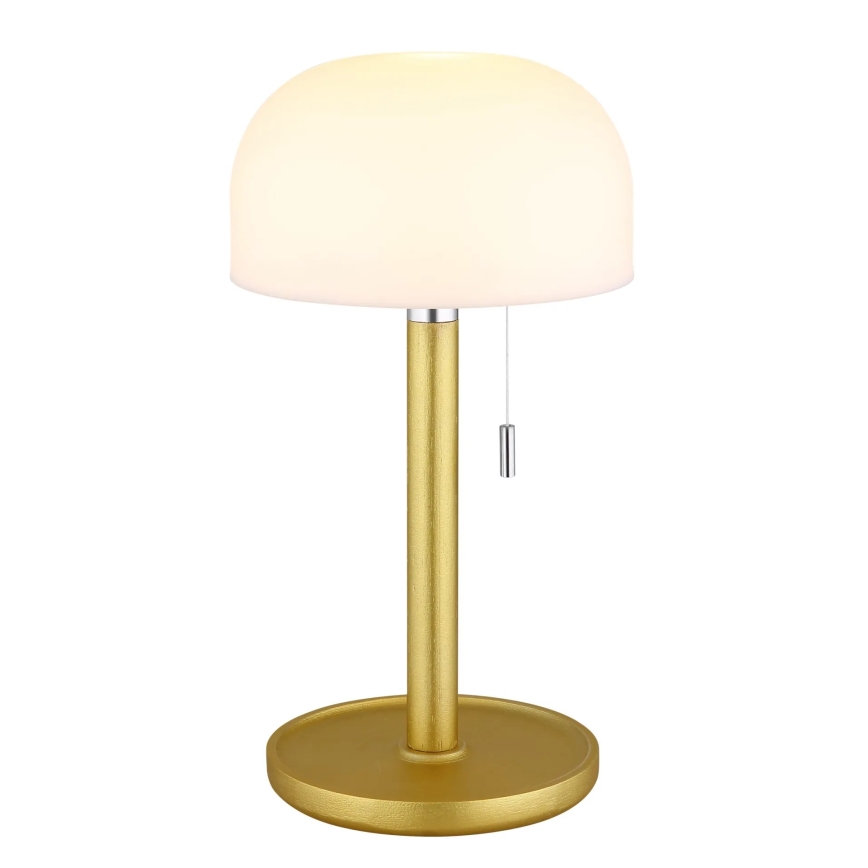 Globo - Aufladbare LED-Tischleuchte LED/1,5W/3,7V 3000/4200/6000K 1800mAh Messing