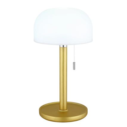Globo - Aufladbare LED-Tischleuchte LED/1,5W/3,7V 3000/4200/6000K 1800mAh Messing