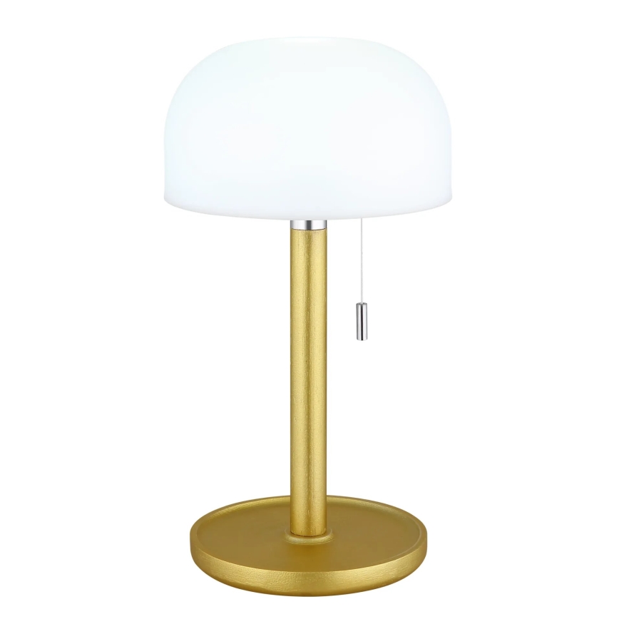 Globo - Aufladbare LED-Tischleuchte LED/1,5W/3,7V 3000/4200/6000K 1800mAh Messing