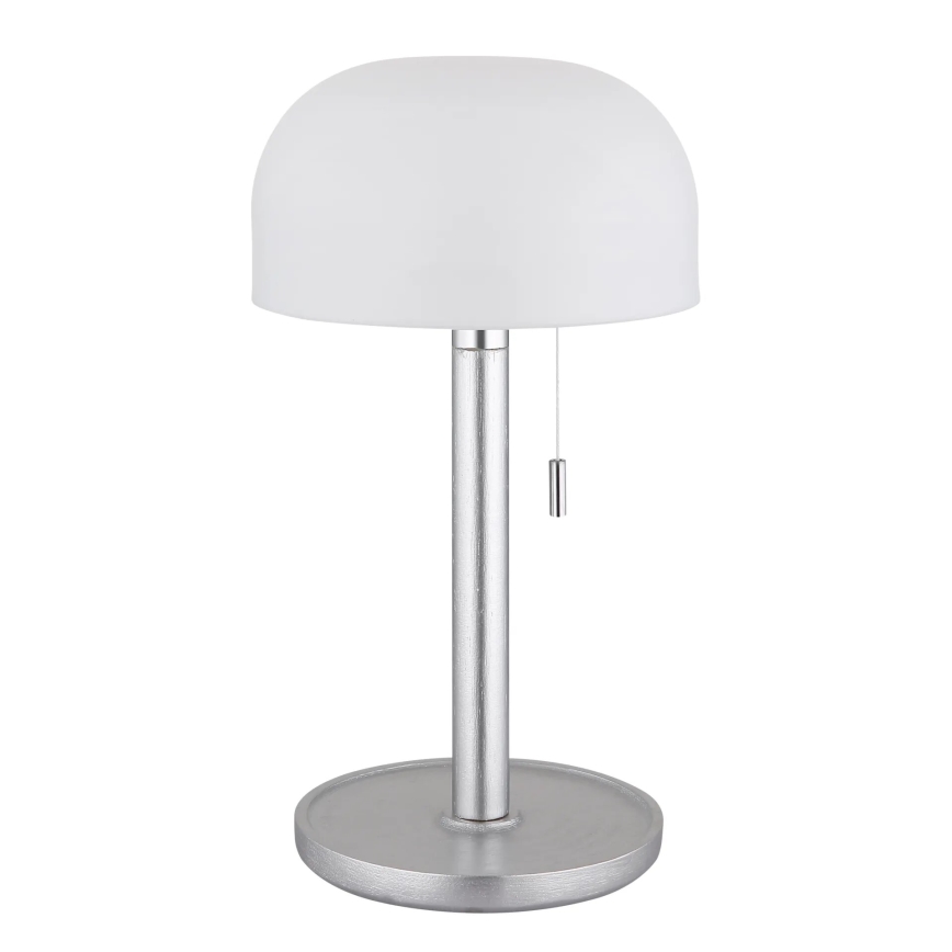 Globo - Aufladbare LED-Tischleuchte LED/1,5W/3,7V 3000/4200/6000K 1800mAh silbern