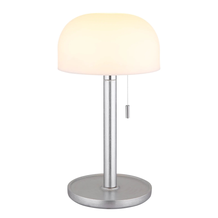 Globo - Aufladbare LED-Tischleuchte LED/1,5W/3,7V 3000/4200/6000K 1800mAh silbern