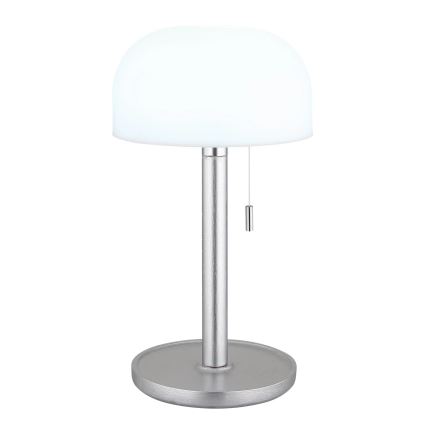 Globo - Aufladbare LED-Tischleuchte LED/1,5W/3,7V 3000/4200/6000K 1800mAh silbern