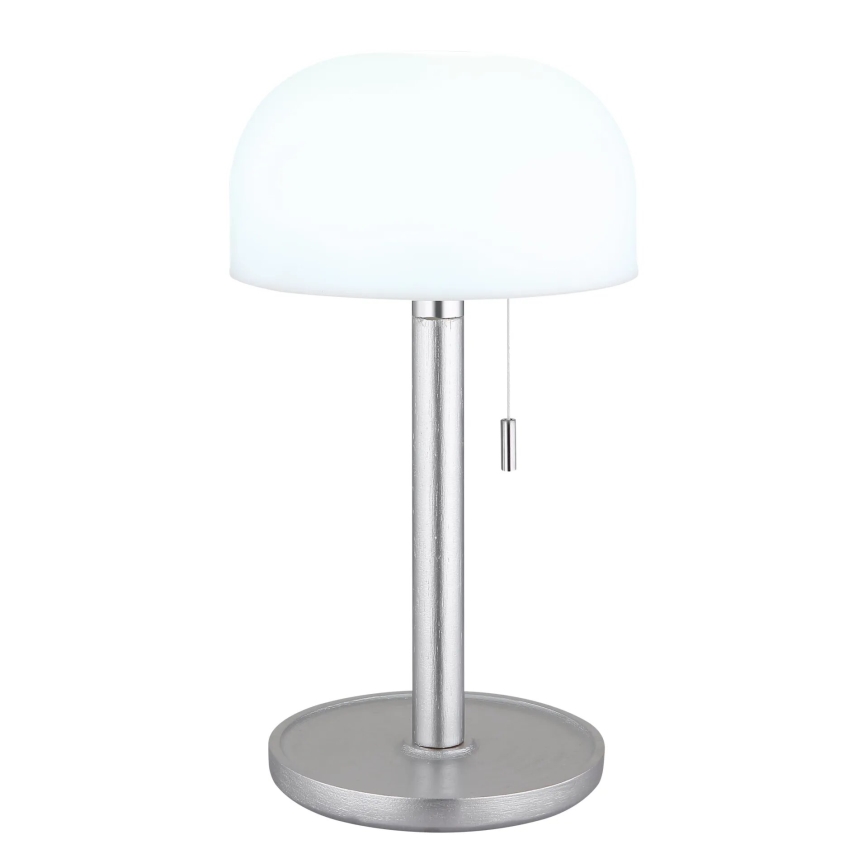 Globo - Aufladbare LED-Tischleuchte LED/1,5W/3,7V 3000/4200/6000K 1800mAh silbern