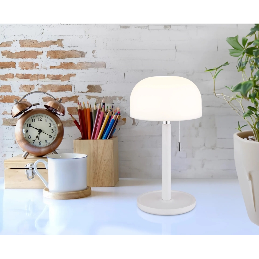 Globo - Aufladbare LED-Tischleuchte LED/1,5W/3,7V 3000/4200/6000K 1800mAh weiß